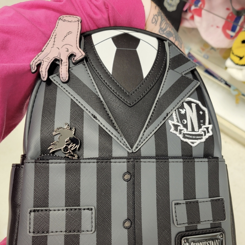 Wednesday Nevermore Loungefly